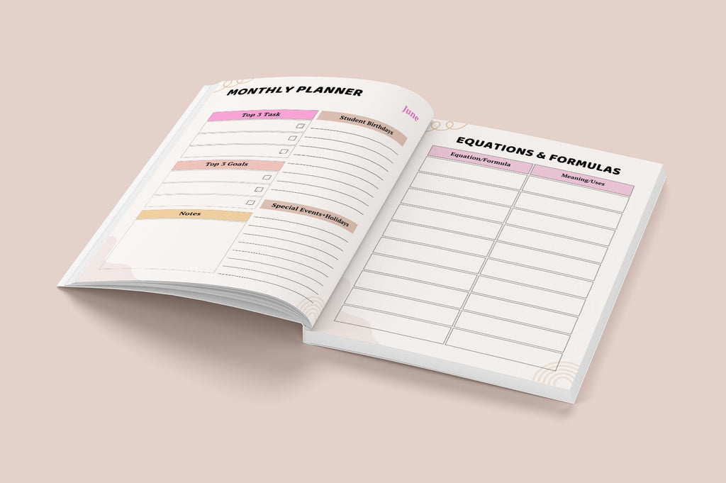 Teacher Organization Planner