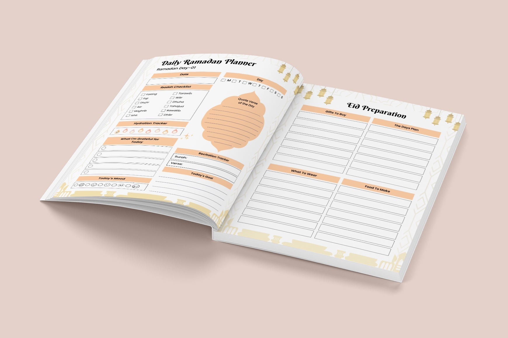 Ramadan Daily Planner