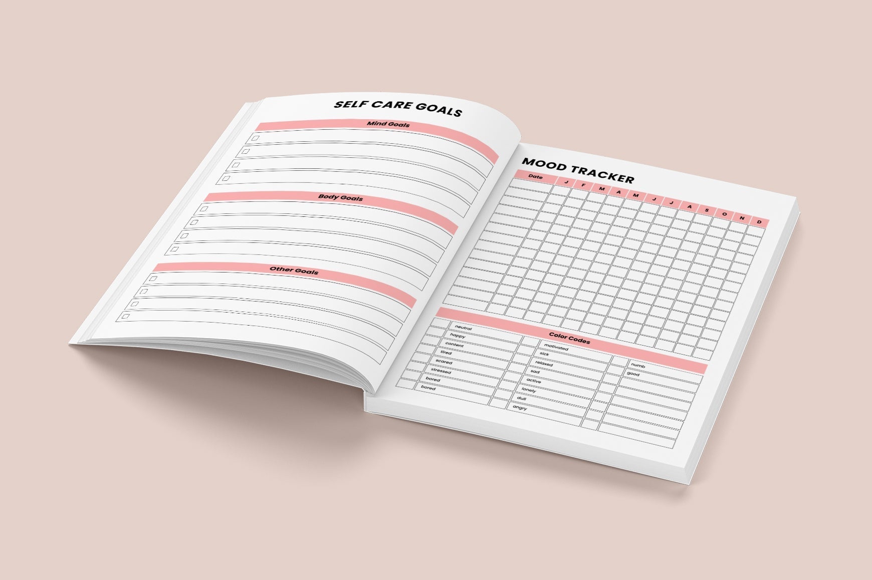 Vision Board Goal Planner