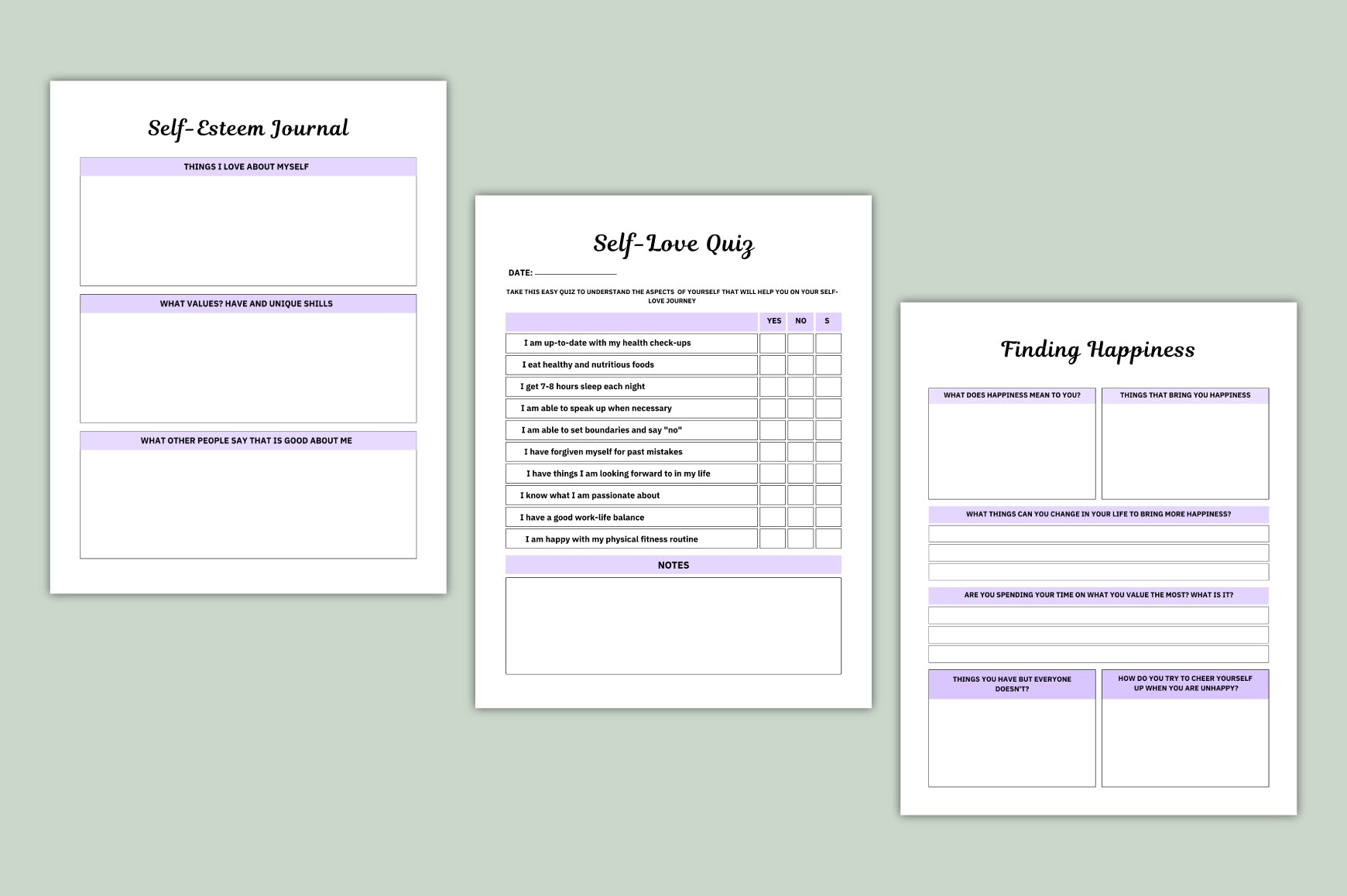 Self Love Journey Book