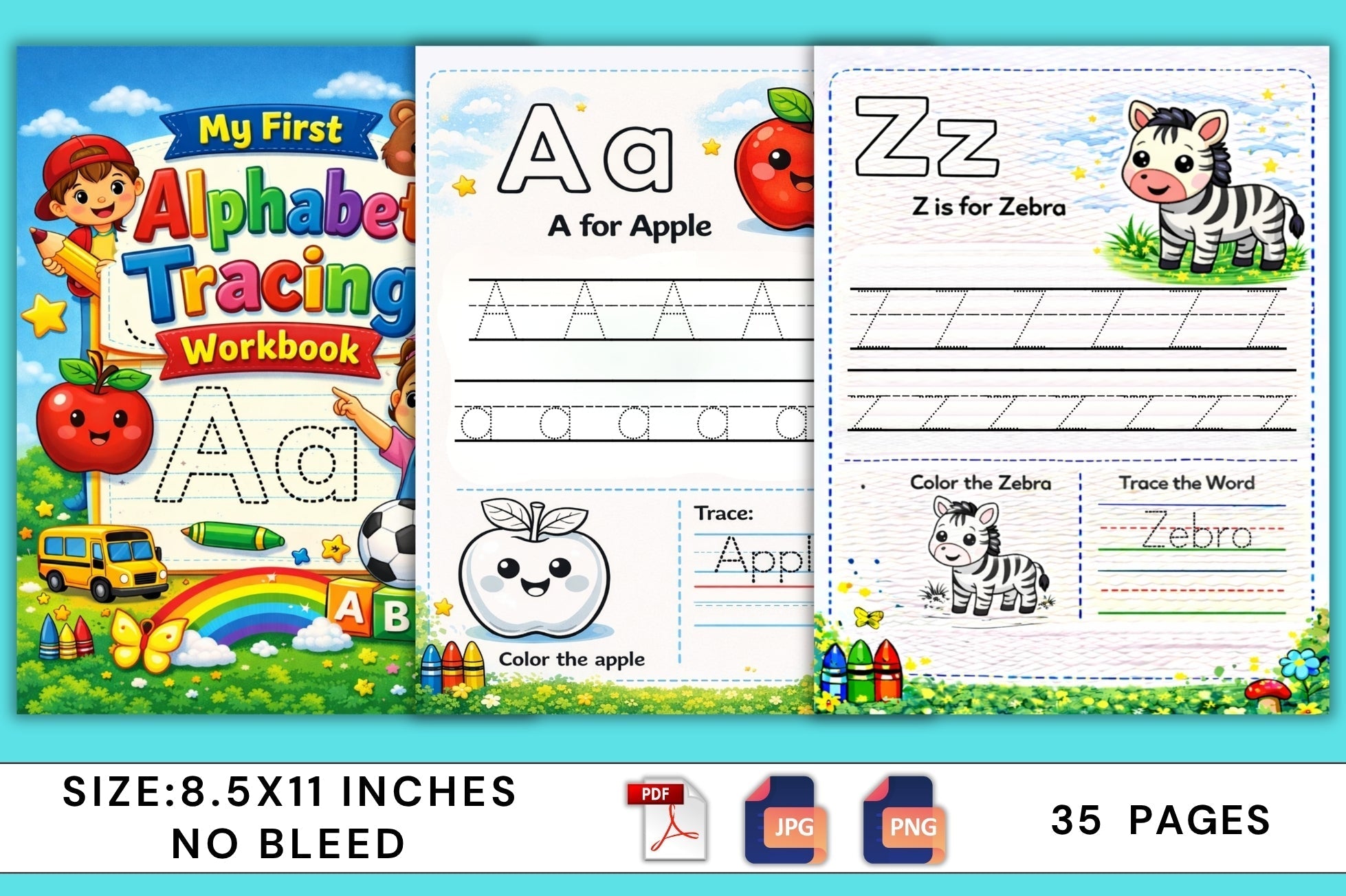 My First Alphabet Tracing Guide