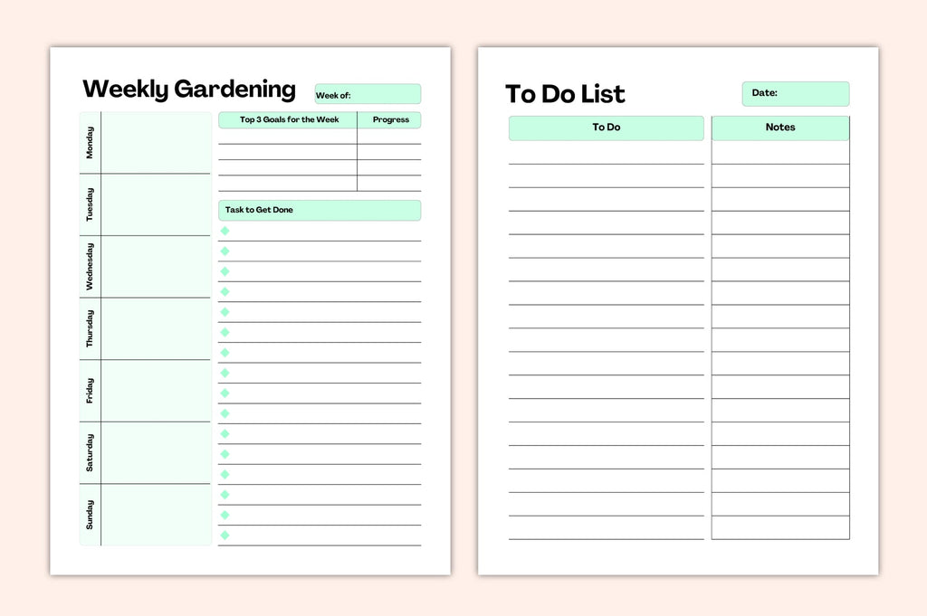 Seed Starting Garden Planner