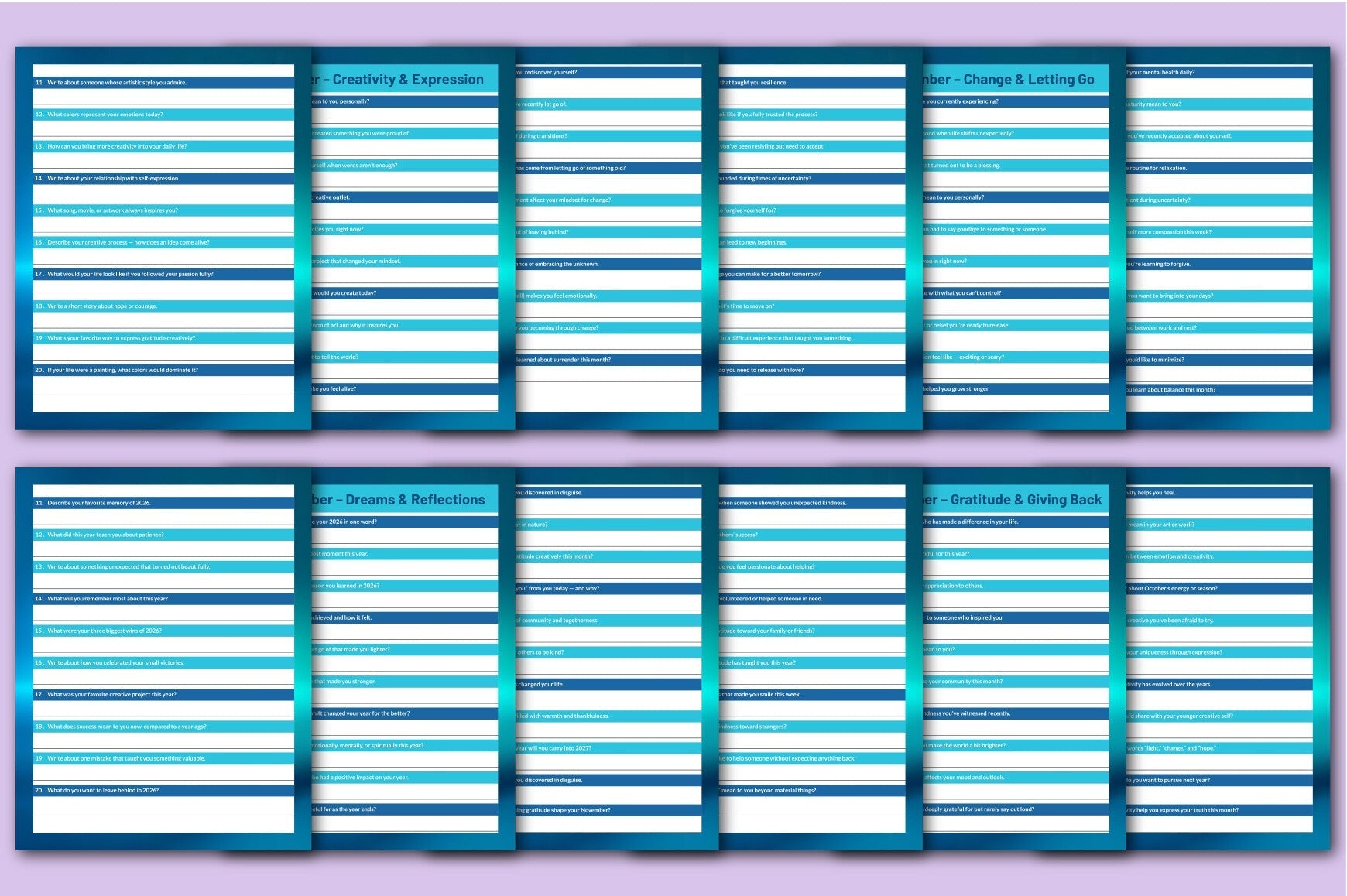 Creative Workbook Design