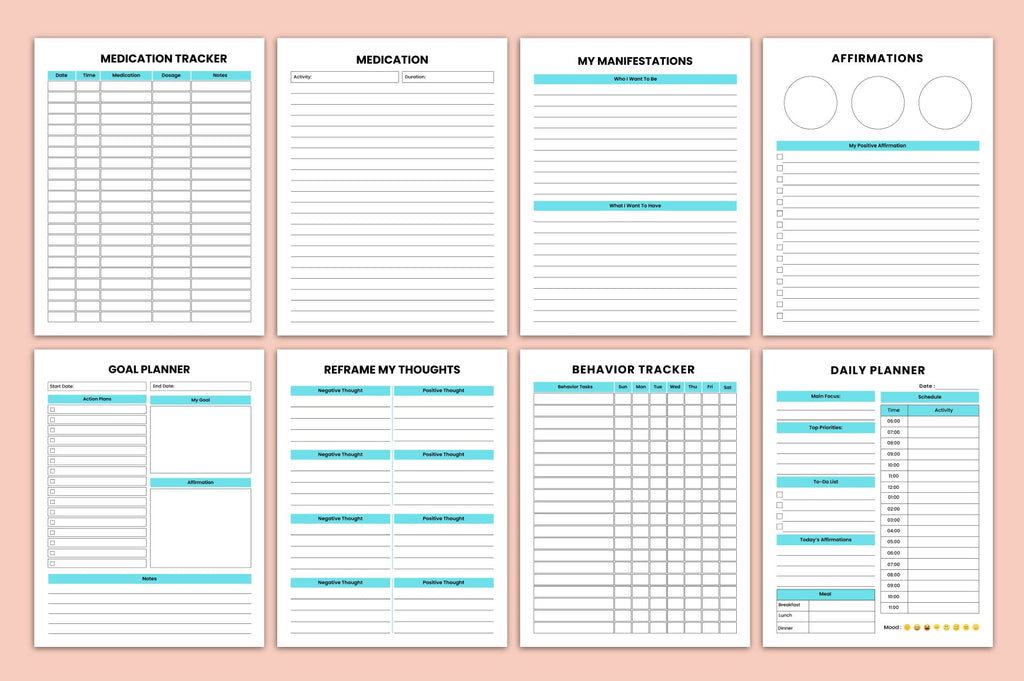 Depression Self-Care Journal