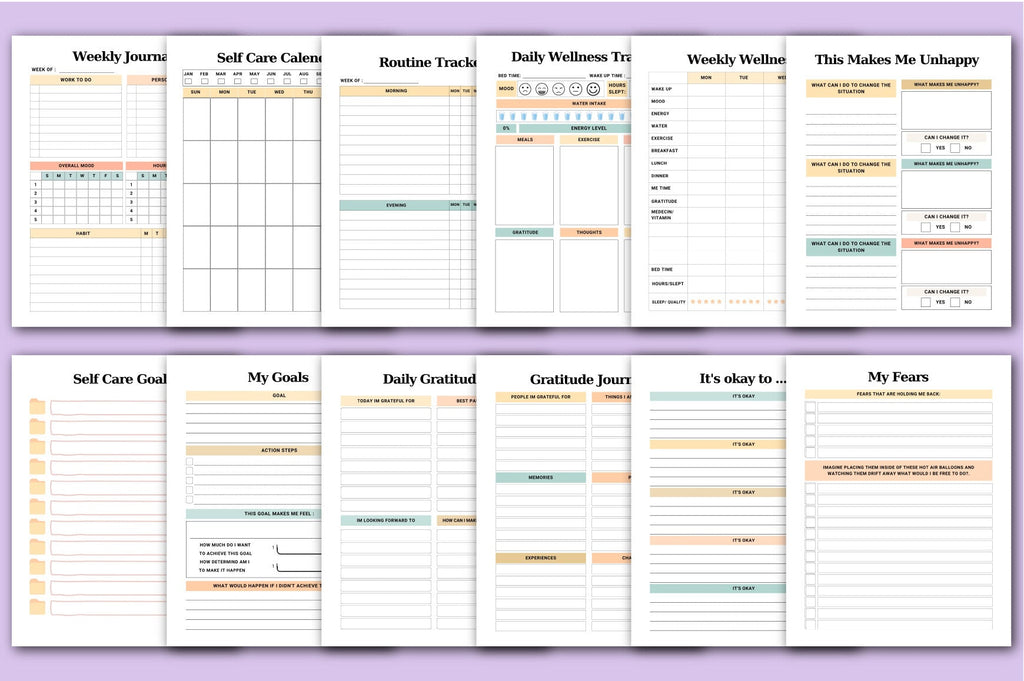 Your Self Care Companion Planner