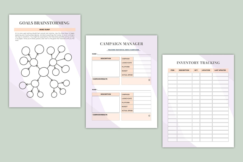 Business Expense Ledger Planner