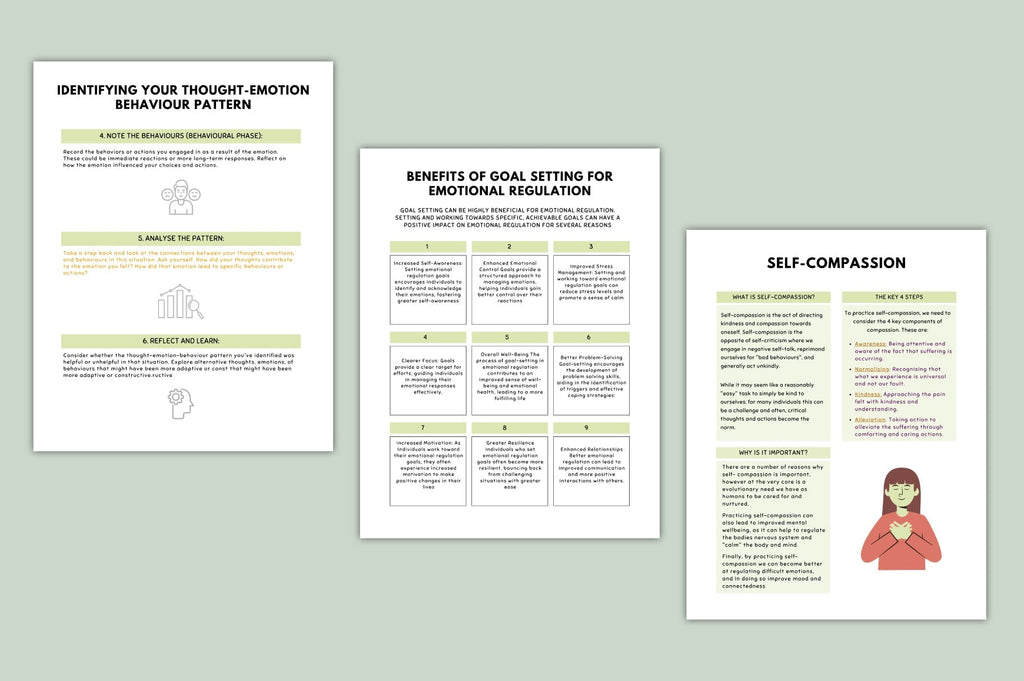 Feelings Insight Processing Sheets Journal