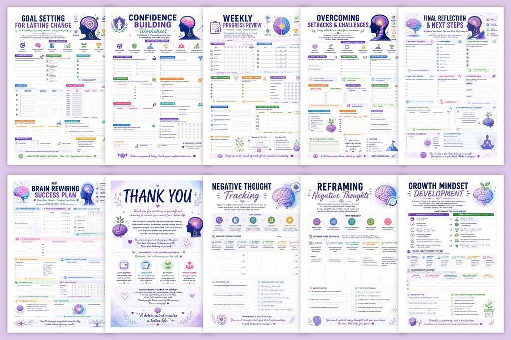 Brain Rewiring For Personal Growth Workbook