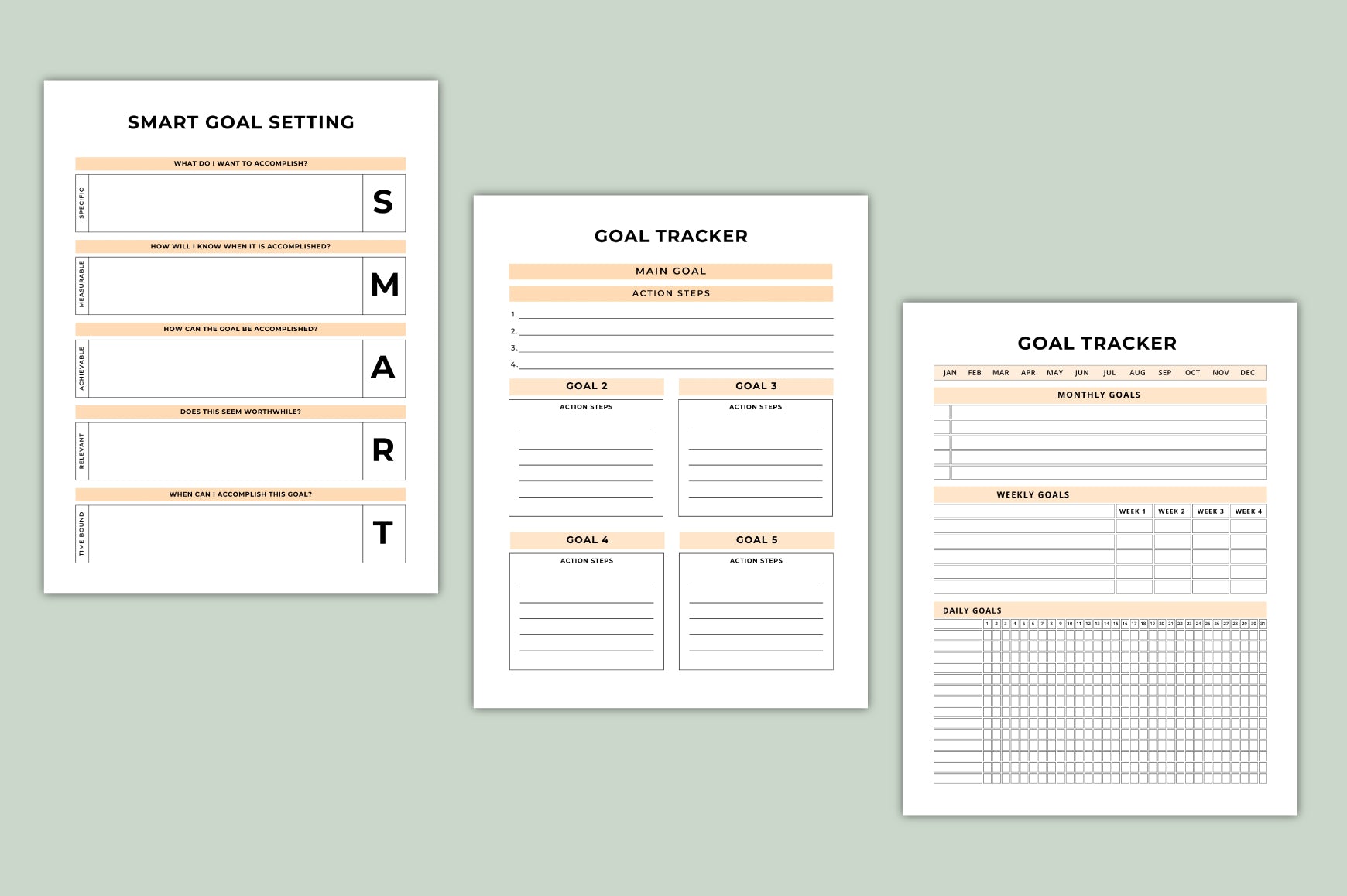 Motiva Core Goal Planner