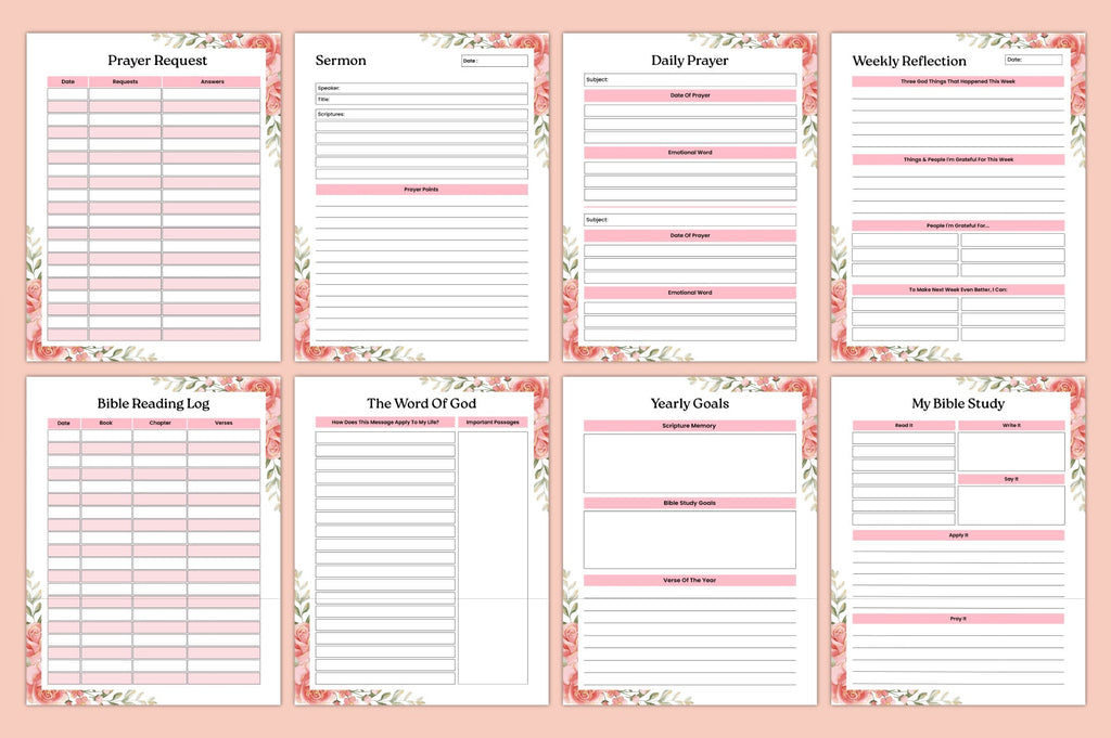 Bible Study Reflection Journal