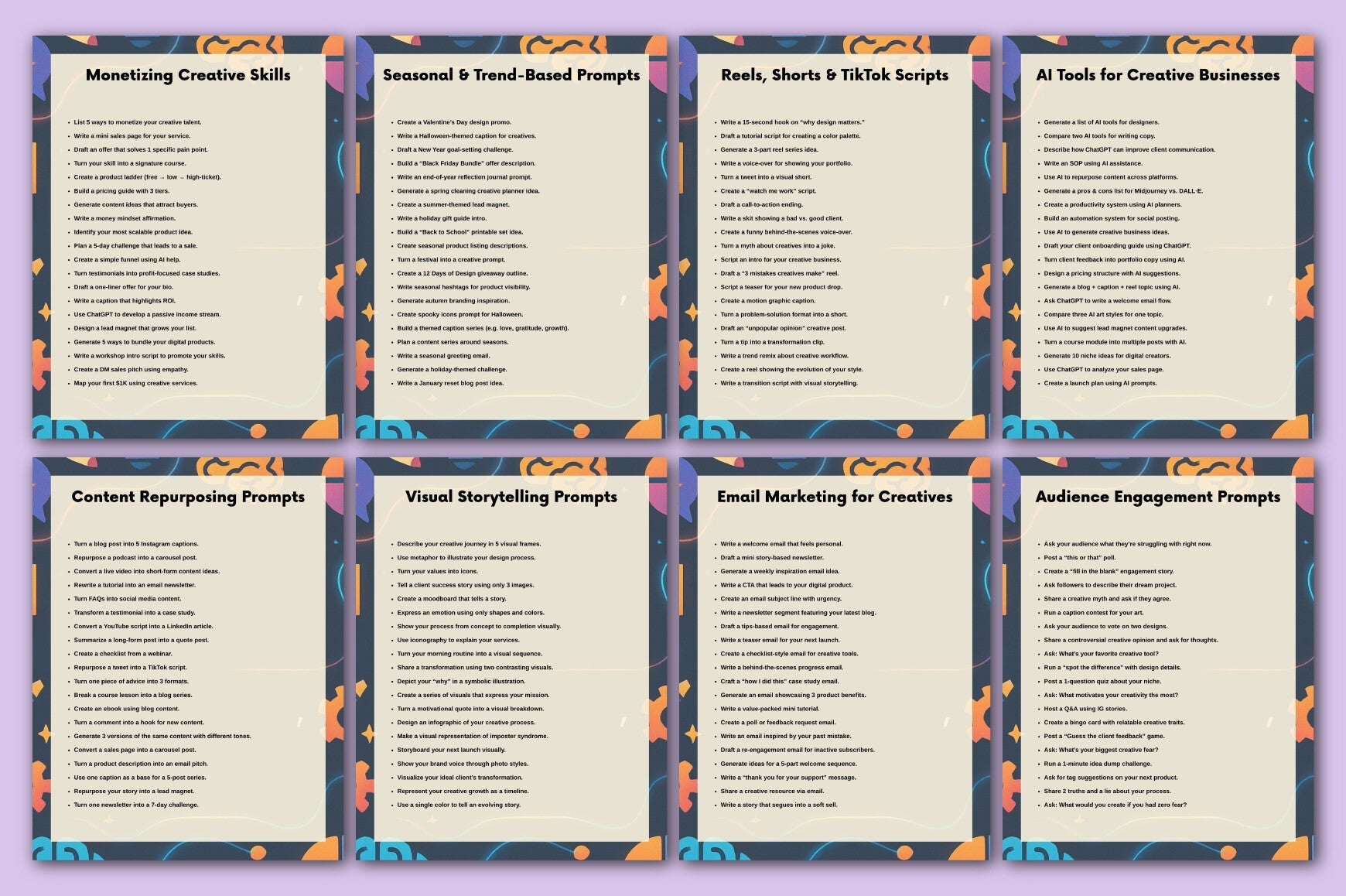 Designers Prompts for Inspiration
