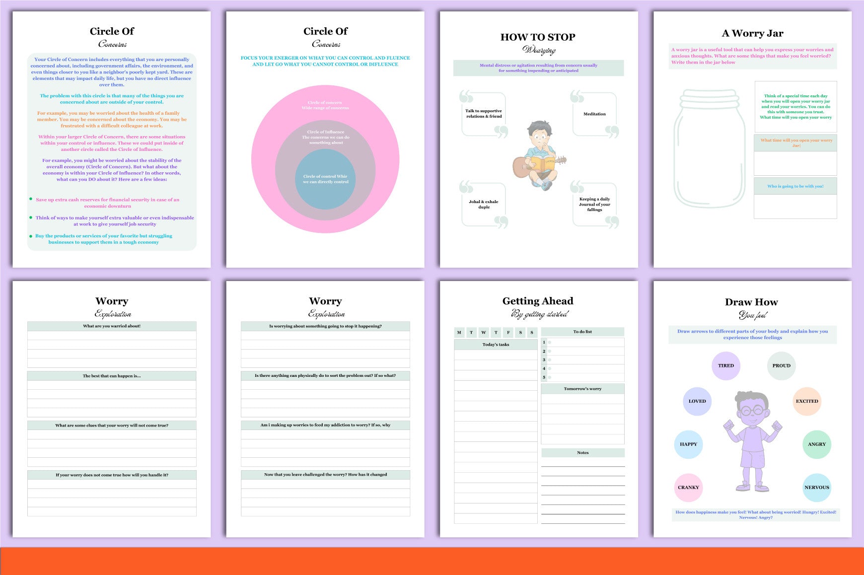 Teen Mental Health Planner