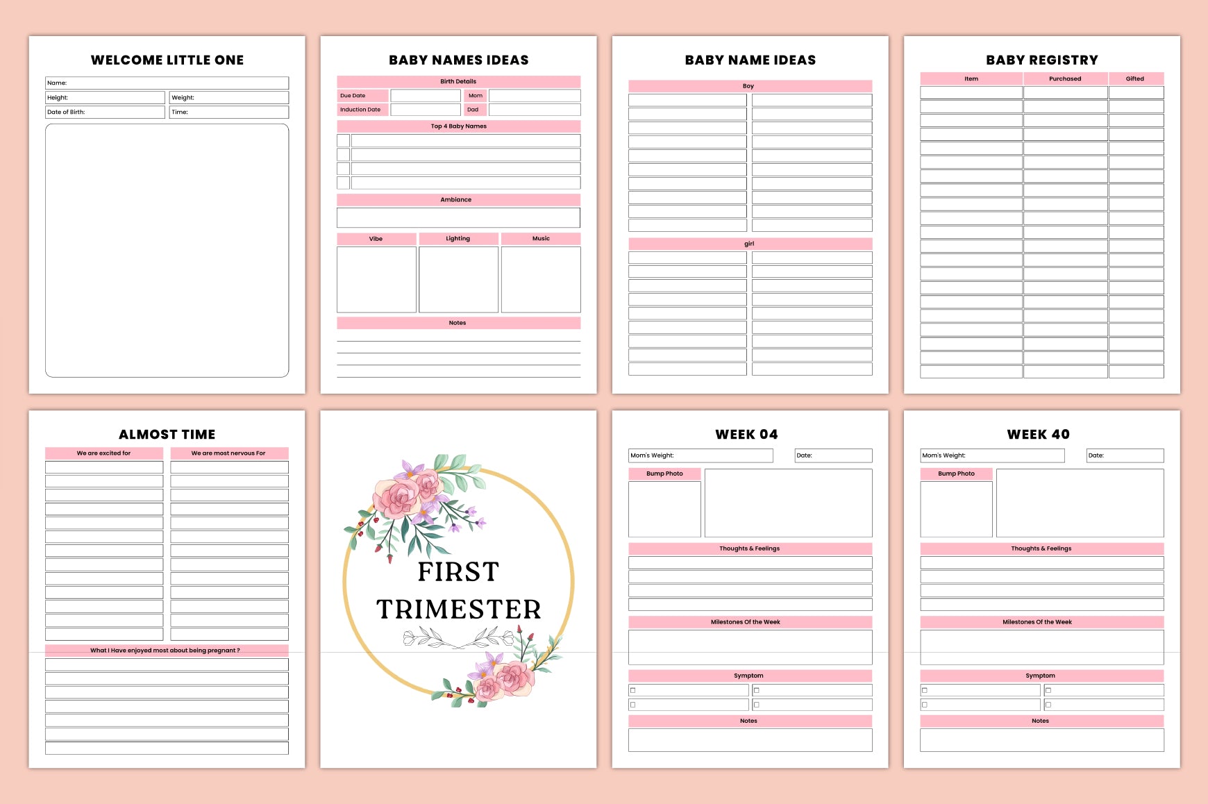 Baby Bump Journal
