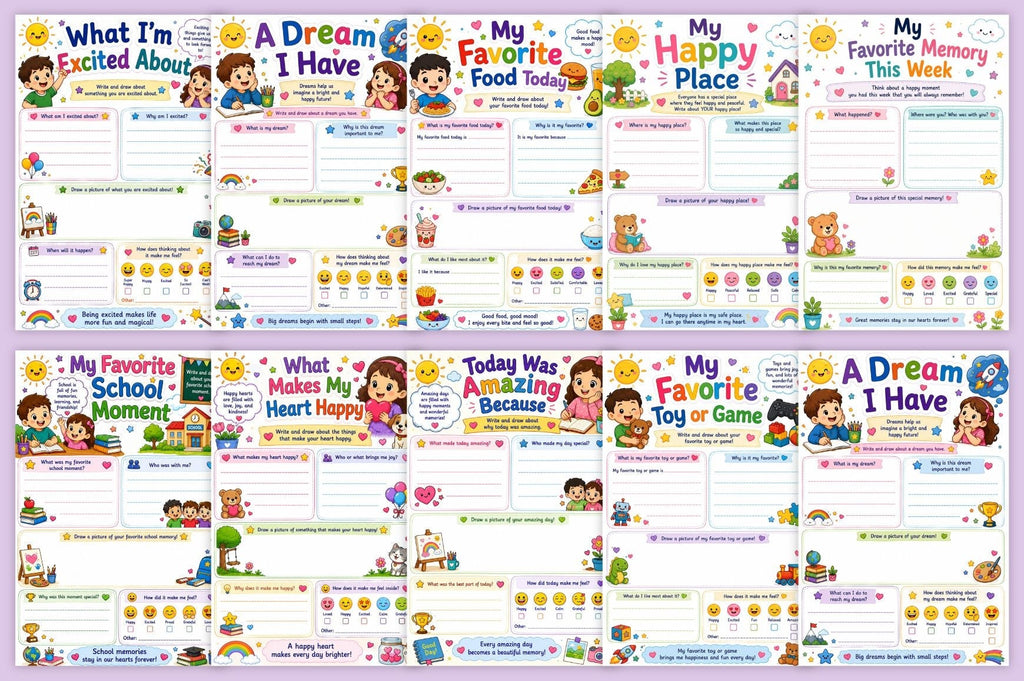 Gratitude For Kids Journal