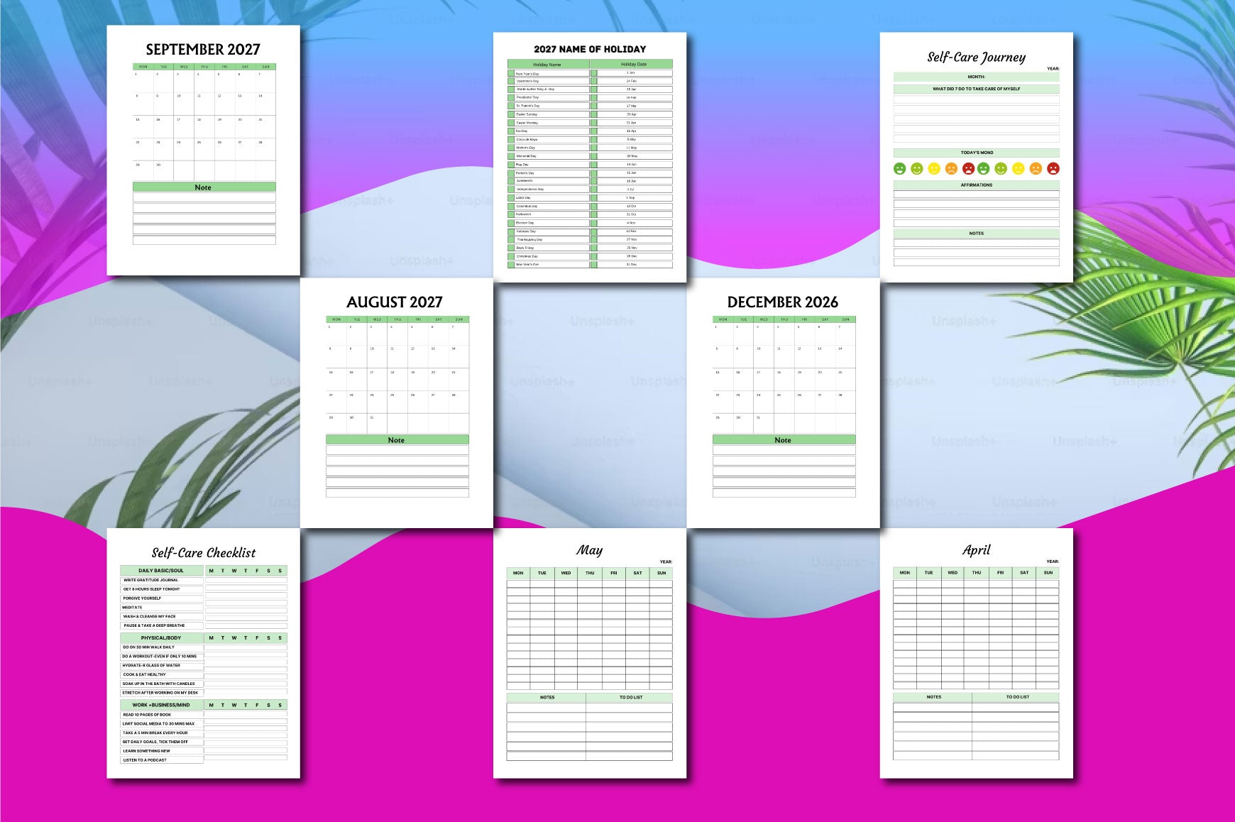 Aesthetic Planner