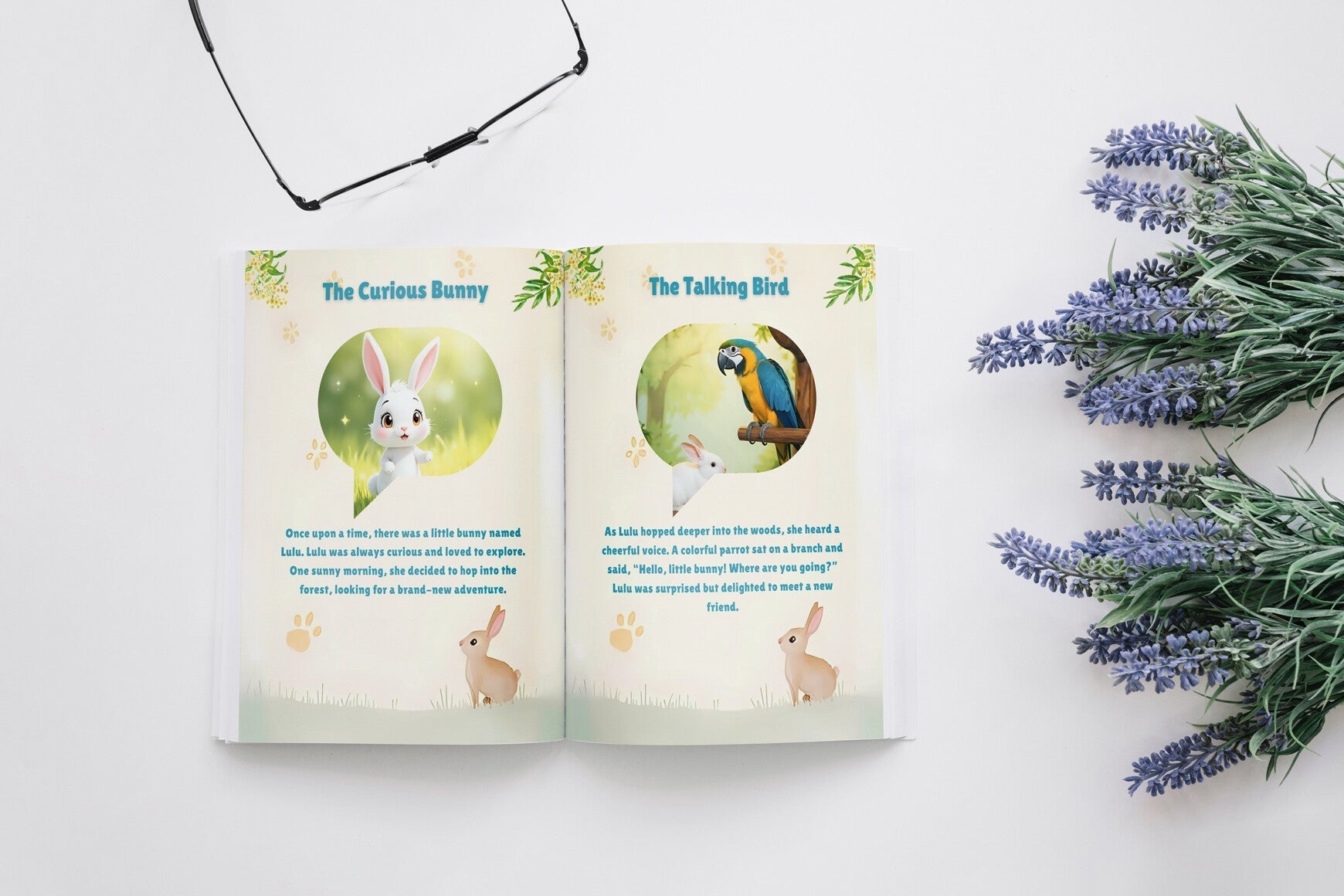 Little Bunny's Adventure Book