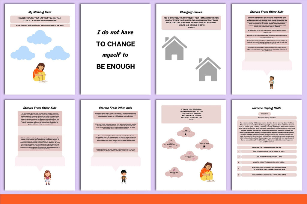 Coping With Divorce: Kids Planner