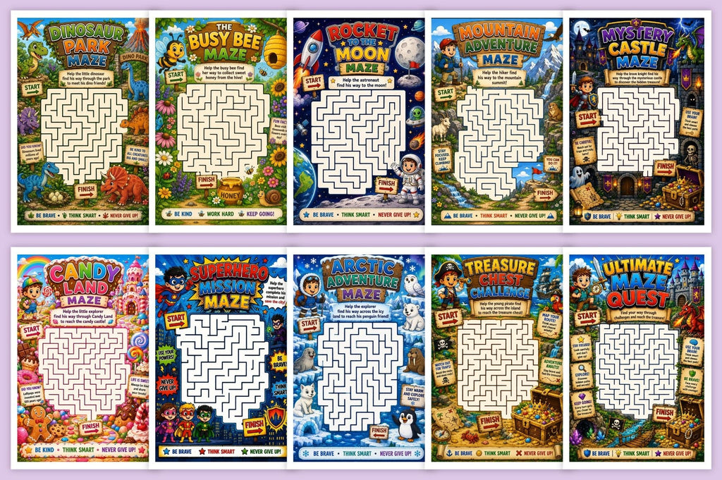 Amazing Mazes For Kids