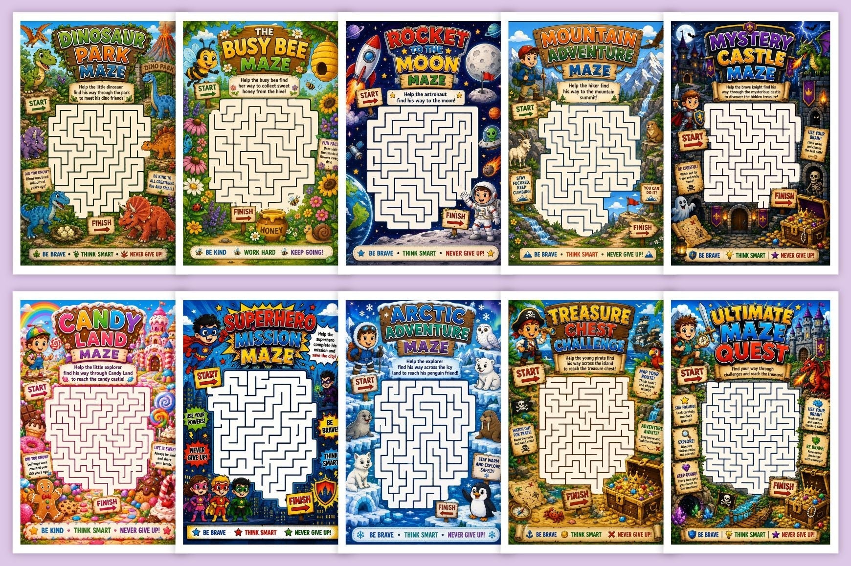 Amazing Mazes For Kids