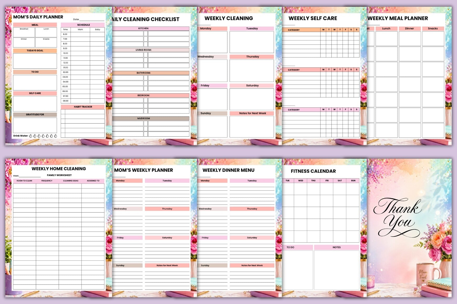 Moms Productivity Planner