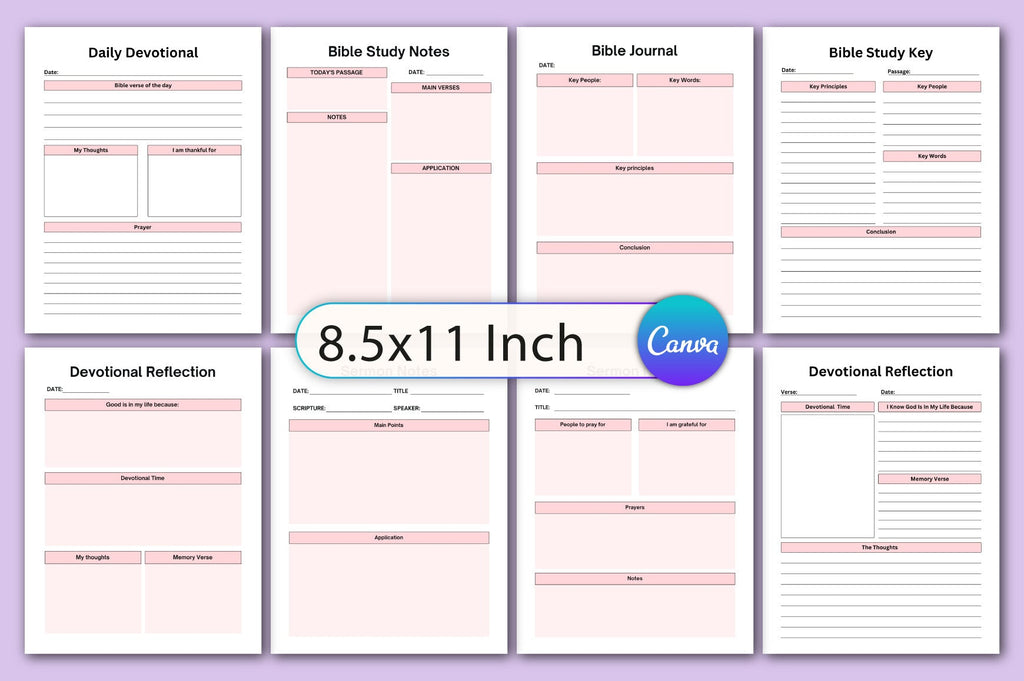 Prayer Journal Template