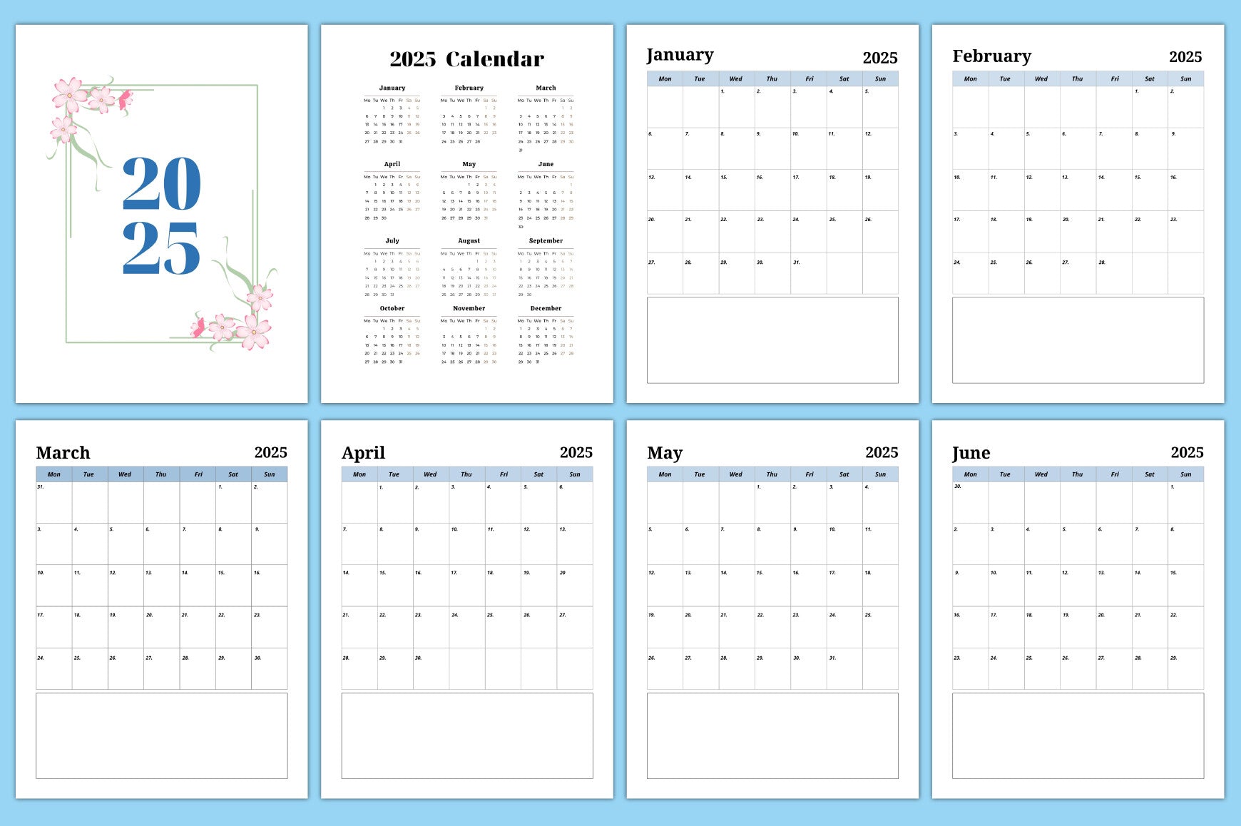 Editable Five-Year Budget Planner