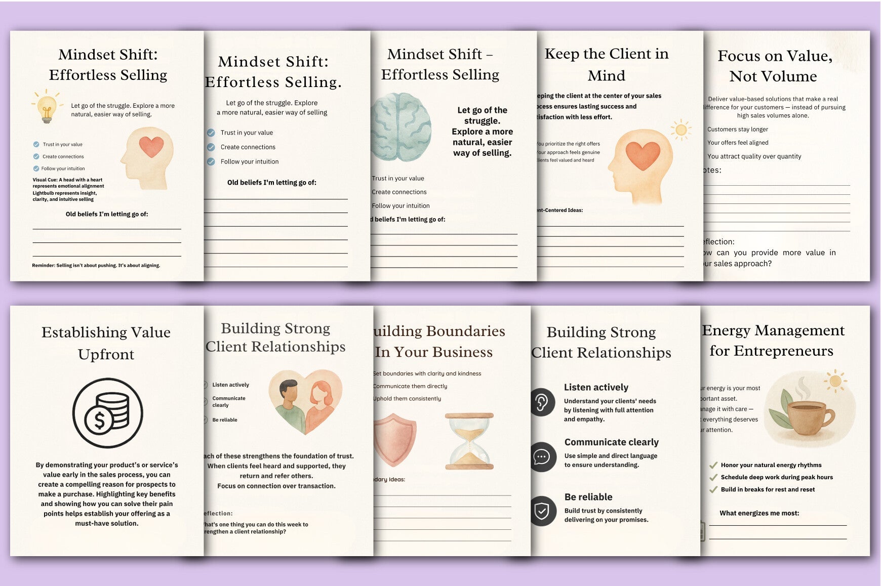 Profit Without Pressure: Guide Planner