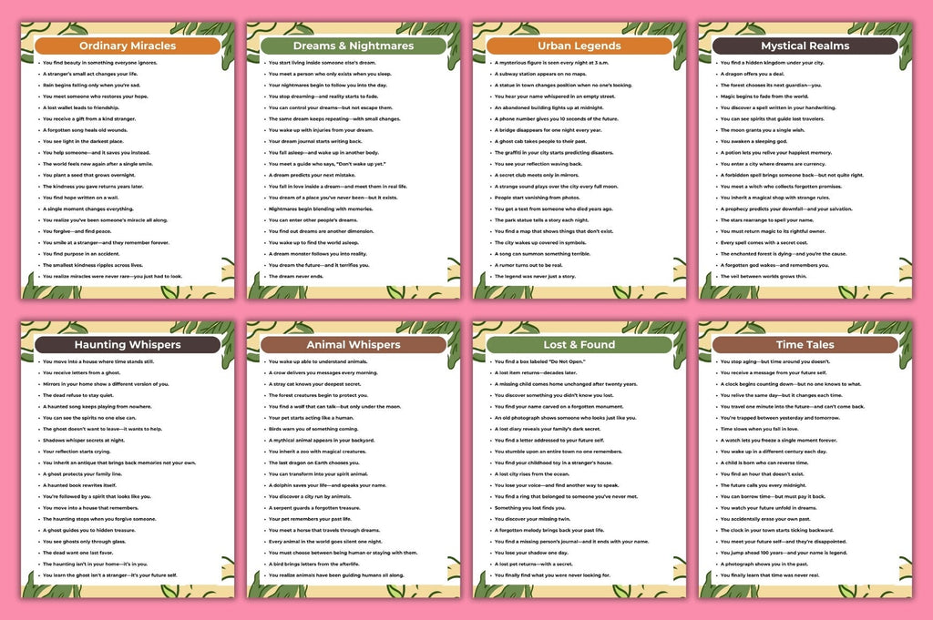 Seeds Prompts