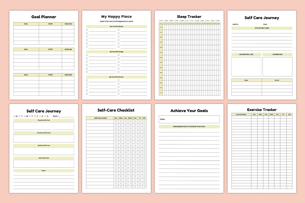 Adhd Care Routine Journal