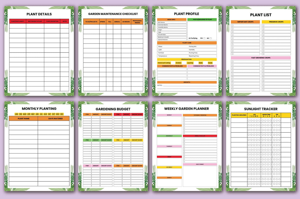Gardening Planner Guide