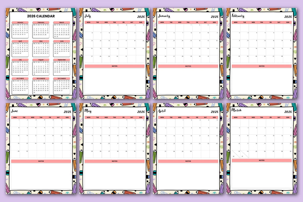 Home School Planner for Effective Organization