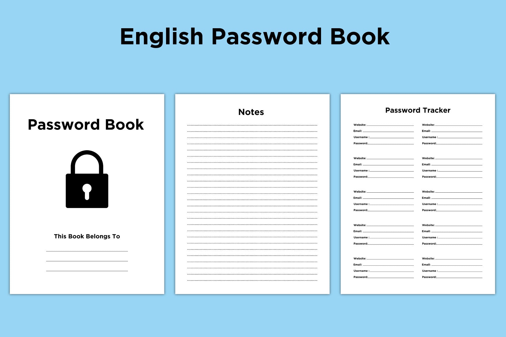 Password Journal