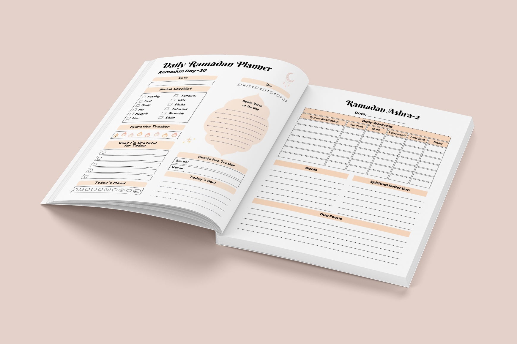 Ramadan Ibadah Planner