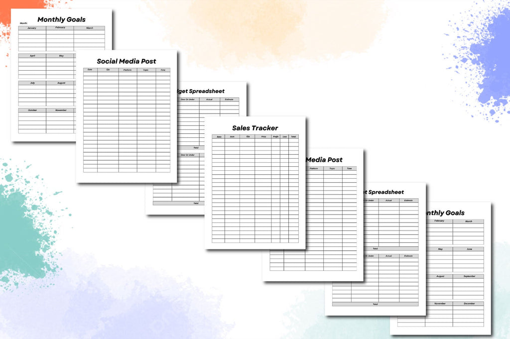 Side Hustle Planner