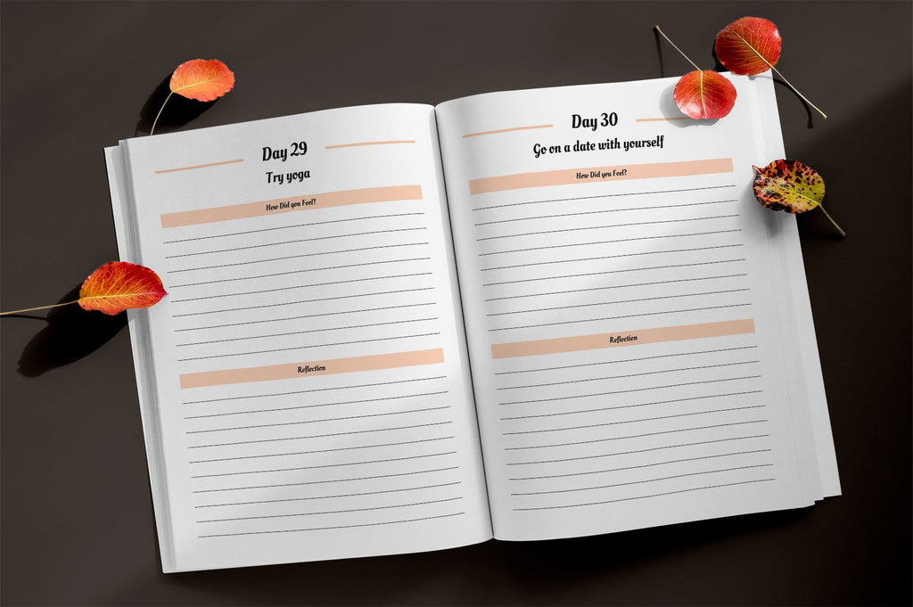Day Glow Up Challenge Planner
