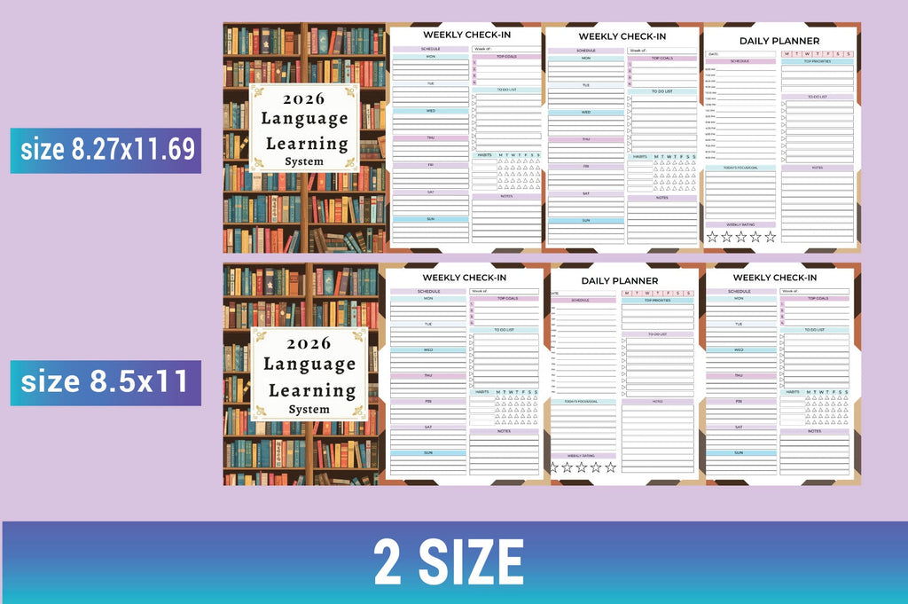 Language Learning System Planner