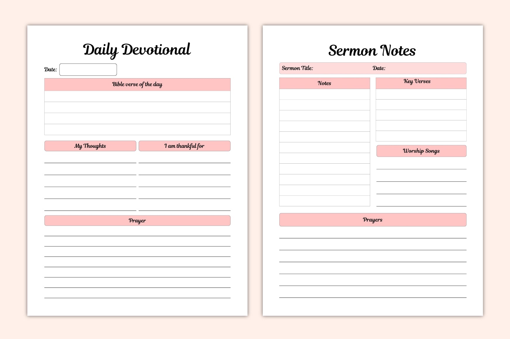 Daily Prayer Journal 17