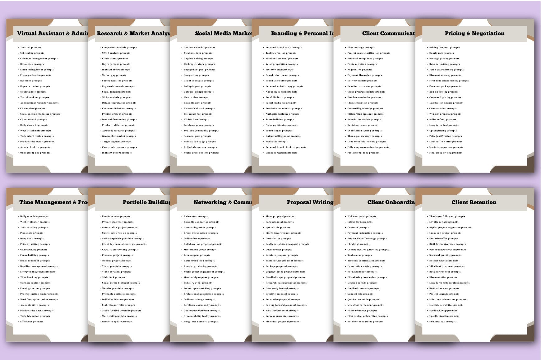 Freelancers Success Manual Planner