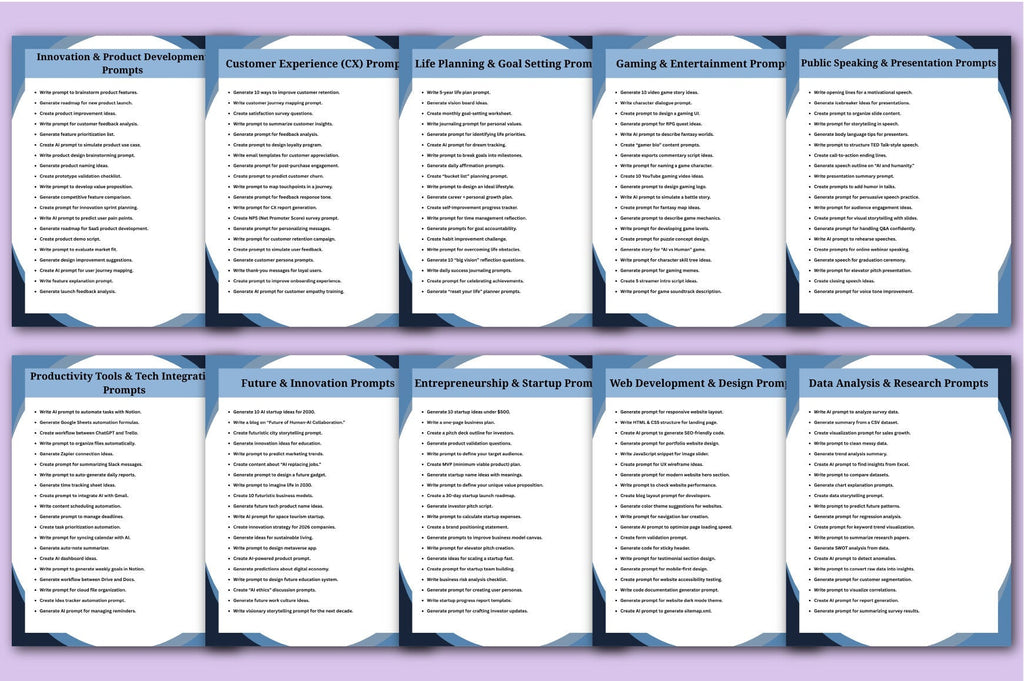 The Ultimate Prompts Guide