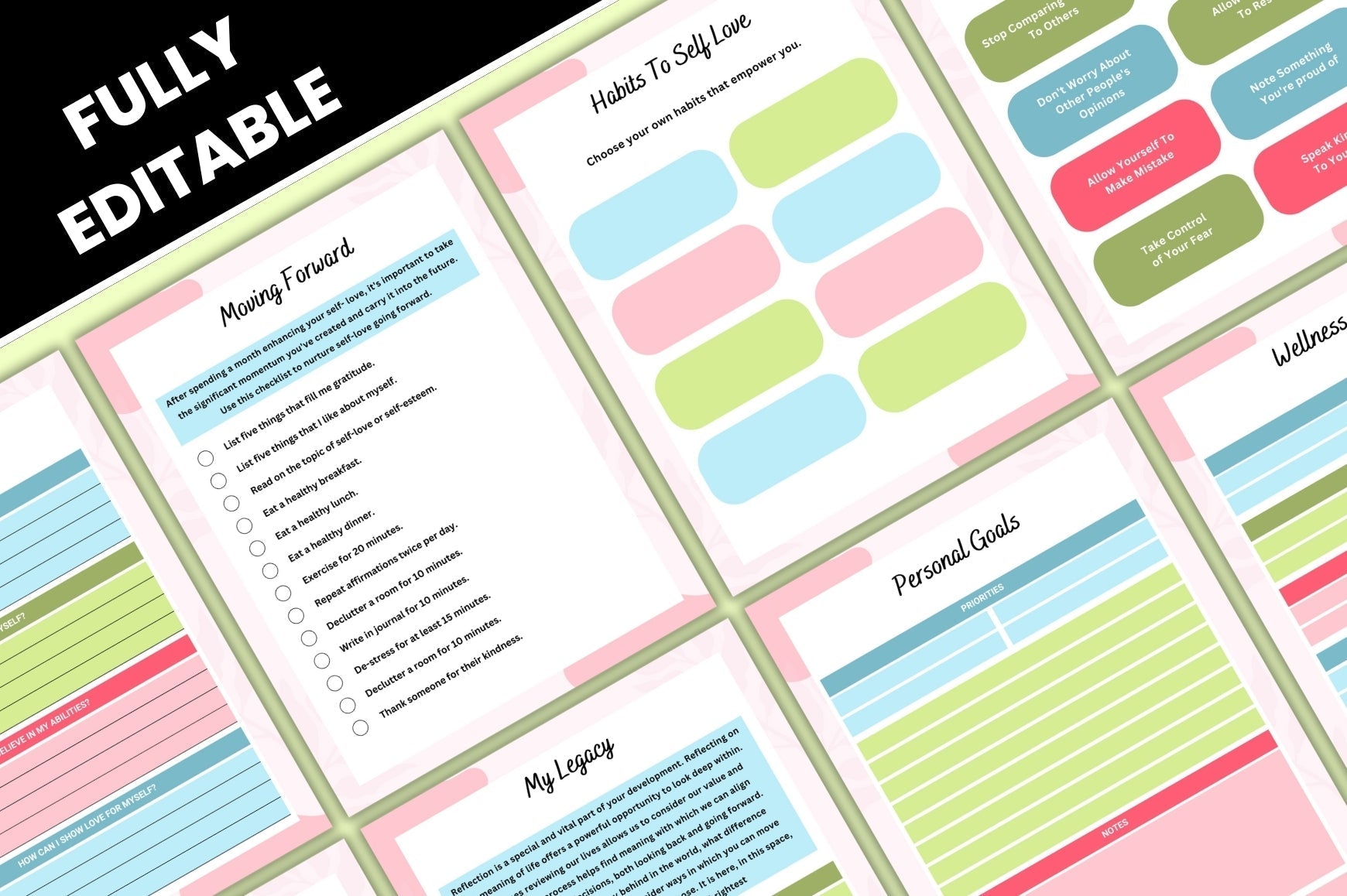 Ultimate Self Love Journey Planner