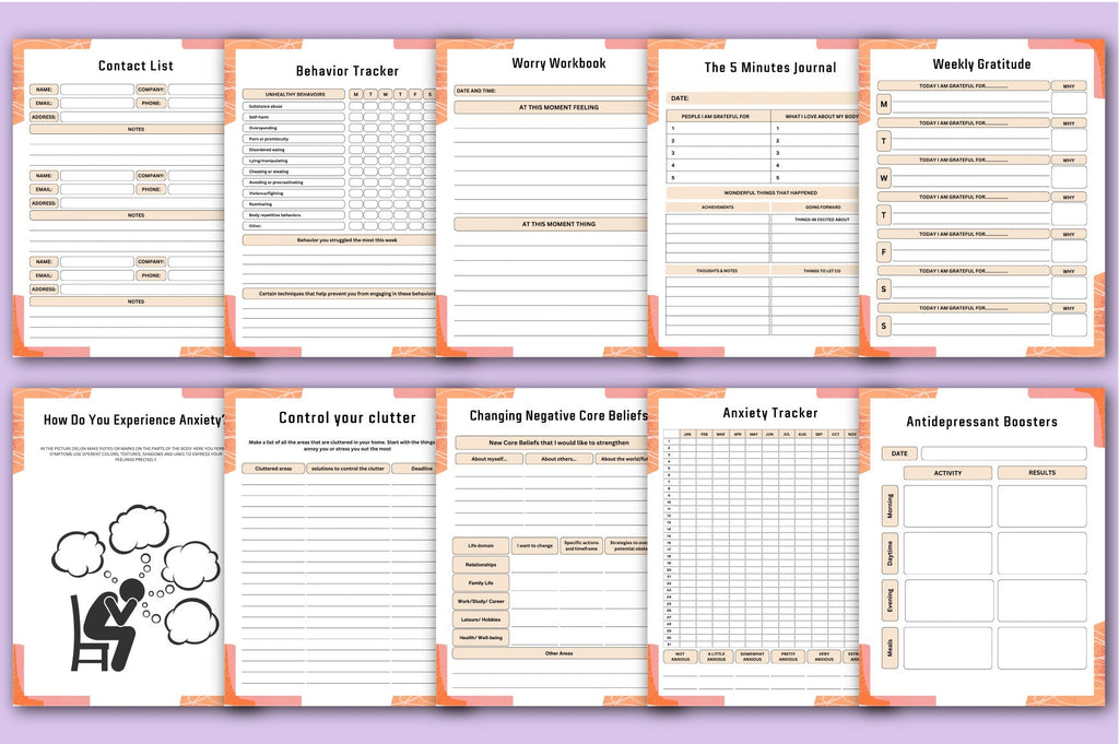 Mental Burnout Support Workbook