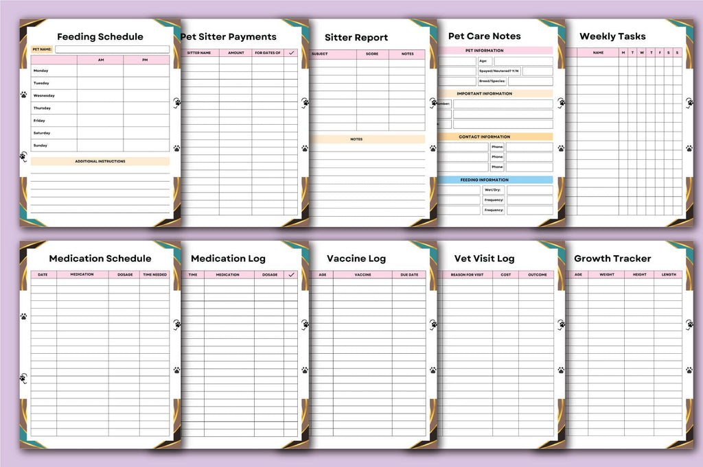 Pet Care Planner