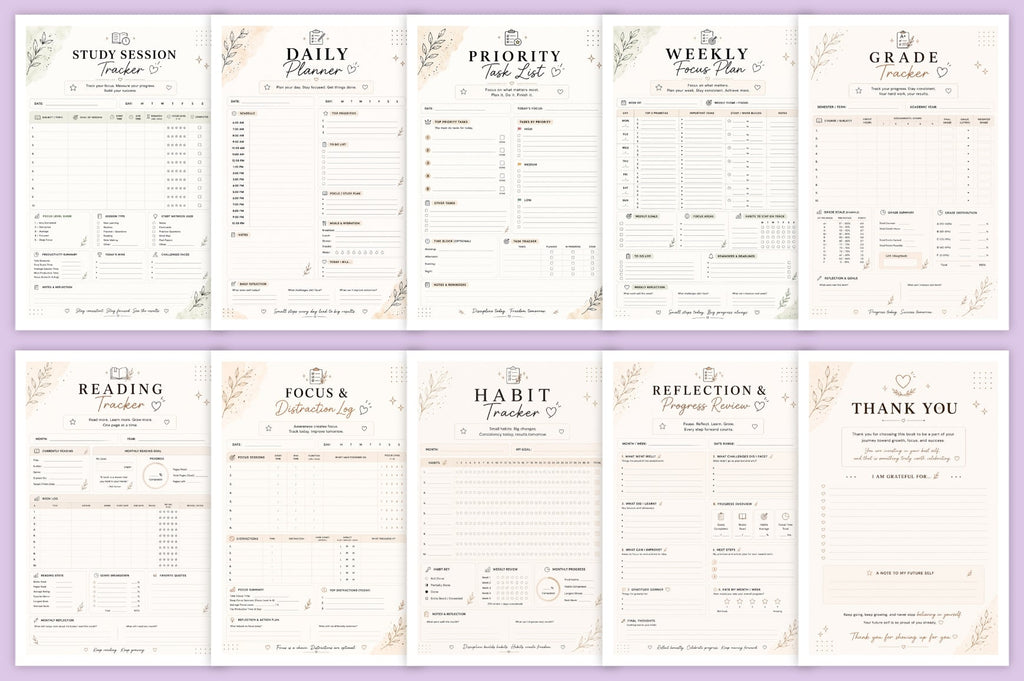 Focus For Students Planner