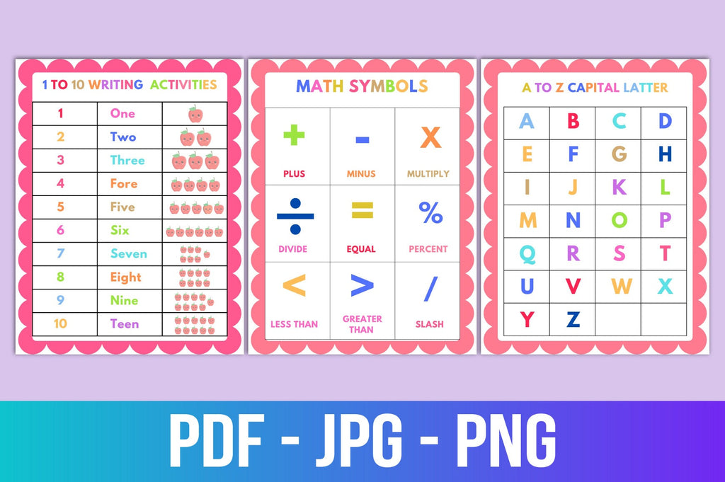 Kids Basic Education Planner