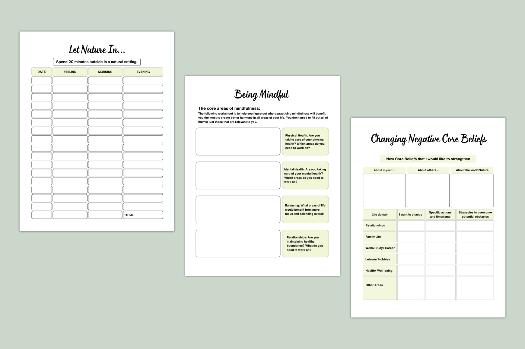 Burnout Recovery Workbook
