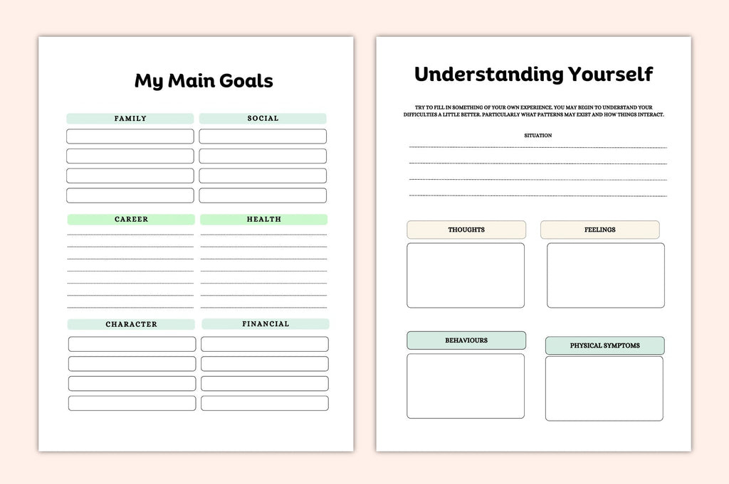Productivity Focus Planner