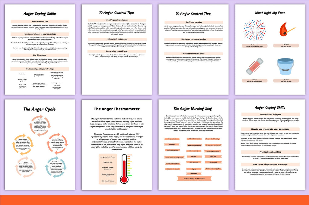 Anger Management for Kids Workbook