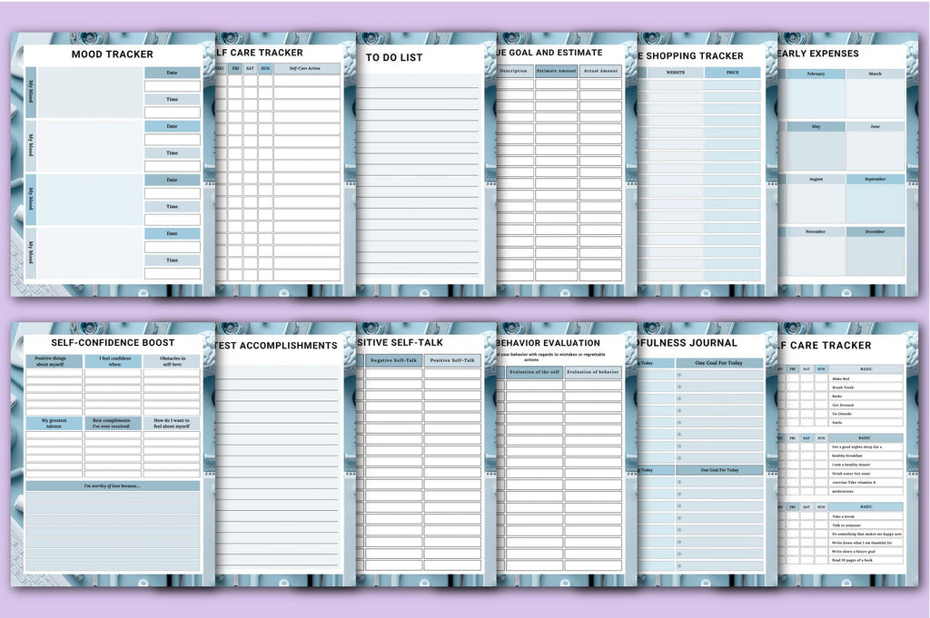 ADHD Brain Dump Toolkit Planner Brain Dump Pages