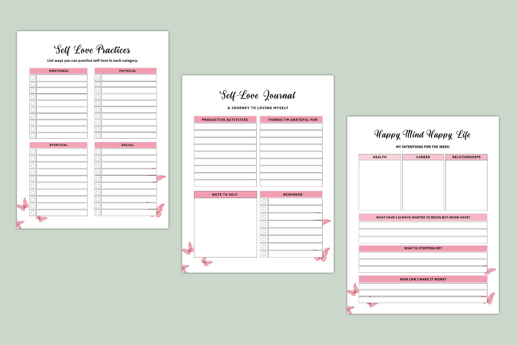 Inner Love Workbook
