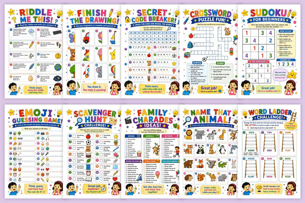 Ultimate Family Game Activity Book